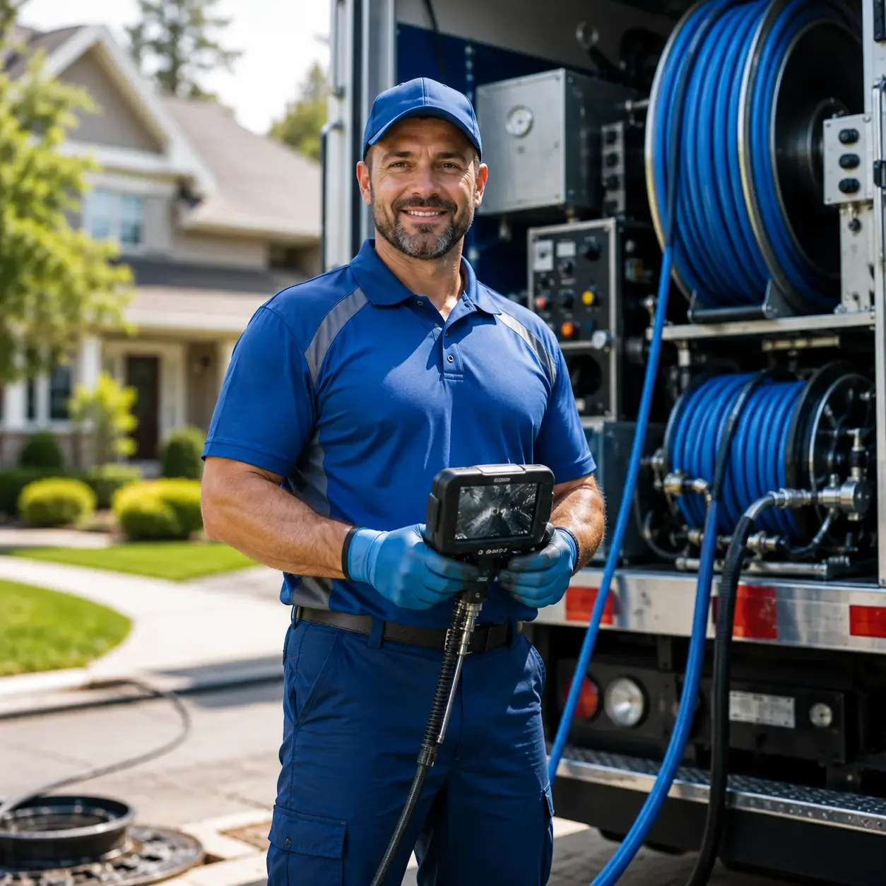 Local outdoor drain cleaning specialists in Earle, AR